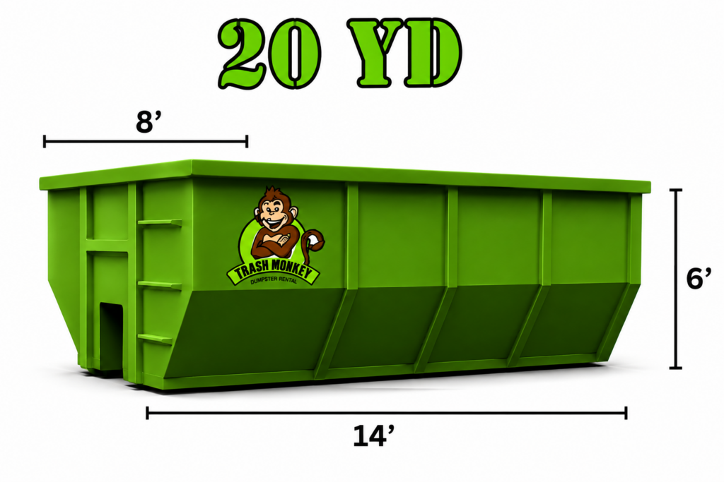 20 Yard Dumpster Rental In Dane County Madison