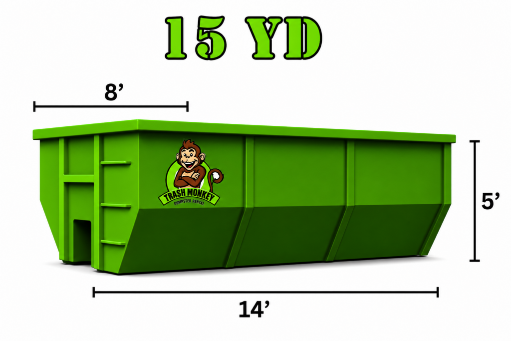 10 Yard Dumpster Rental In Dane County Madison