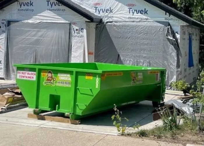 Dumpster for Demo Debris in Madison WI