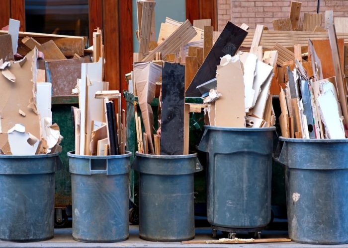 Dumpster for Demolition Debris in Madison, WI
